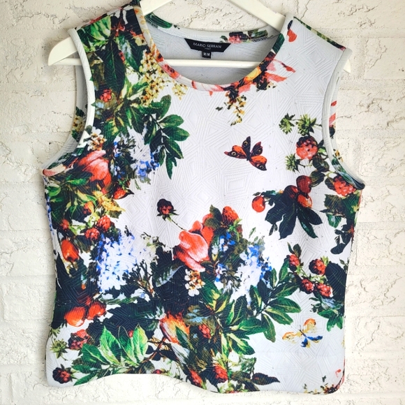 Bodycon Top & Skirt Combo with Floral Print - Picture 4 of 12